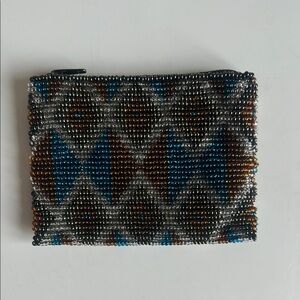 FREE (with buy) Beaded Clutch in Black, Blue, and Brown